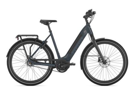 Gazelle Ultimate C8+ HMB Belt Dames Elektrische Stadsfiets 2023 - Blauw - 46 cm
