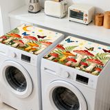 Solidchoice - Lot de 2 lingettes pour sèche-linge GLOBLELAND, motifs champignon, papillon, fleur