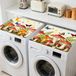 Solidchoice - Lot de 2 lingettes pour sèche-linge GLOBLELAND, motifs champignon, papillon, fleur