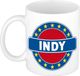 Bellatio Decorations Indy naam koffie mok / beker 300 ml - namen mokken