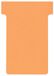 FRANKEN T-kaarten, index 1, 100 stuks, oranje, TK105