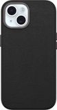 OtterBox Symmetry cactus leren hoesje geschikt voor de Apple iPhone 15 (zwart)