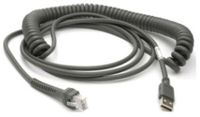 Zebra CBA-U29-C15ZBR USB-kabel USB 2.0 4,57 m USB A Zwart