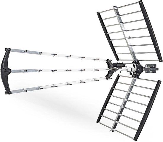 Nedis Buitenantenne - UHF - ≥50 km - 18 dB - 1060 mm - Zilver