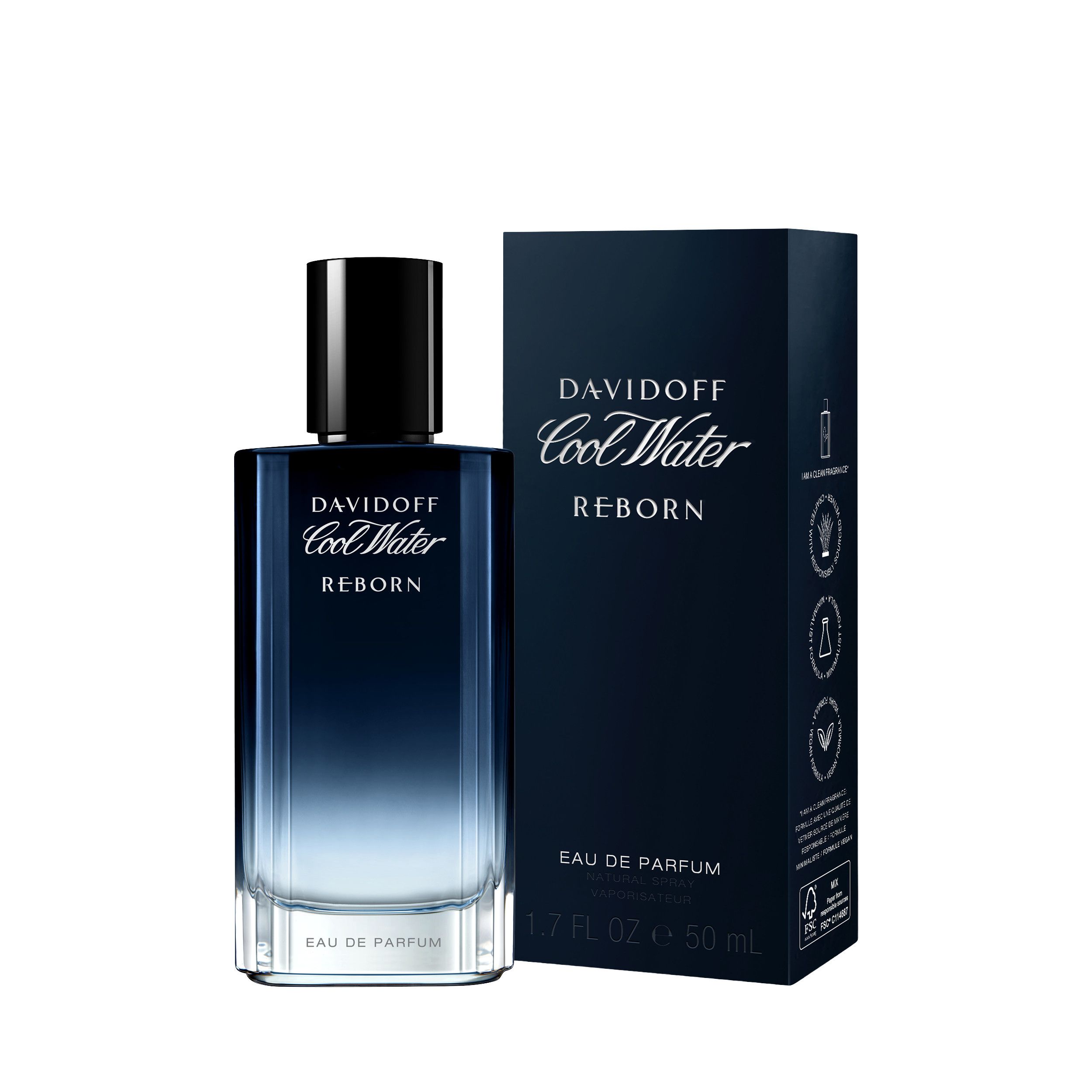 Davidoff / Cool Water Reborn Eau de parfum / 50 ml / heren