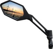 Kalloy FB0502B Spiegel e-bike Lux zwart R/L
