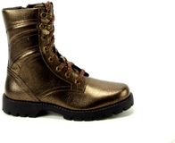 Twins Gloria Gunst 996 Biker Boots Vrouwen Brons Leer