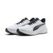 Puma Pounce Lite 2 Chaussures de course sur route unisexe, blanc et noir, 43 EU