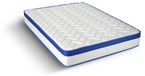 Matelas viscoélastique, dimensions 110x200x25 cm, couleur blanc