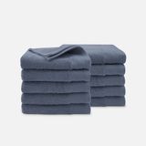 Walra Handdoek - Soft Cotton - Set van 10 - Hotel Kwaliteit - 100% katoen - 550 g/m² - 50x100 cm - Indigo