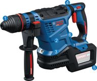 Bosch accu-boormachine met SDS plus, model EXBH18V-32F