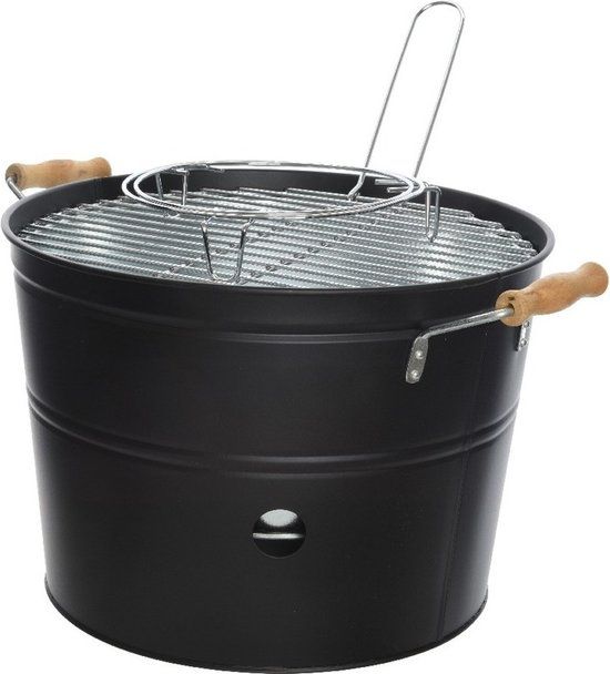 Kaemingk BBQ-bucket - Ø 33 x 24 cm - Houtskoolgrill