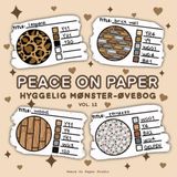 Peace On Paper: Hyggelig Malebog/Øvebog Til Mønstre For Voksne og Teenagere - Volume 12
