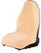 Housse de siège auto - Imperméable - Lavable en machine - Beige - 29,5 x 56 pouces - Pour voiture et véhicule