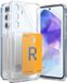 Ringke Fusion Card | Hoesje Geschikt voor Samsung Galaxy A55 | Back Cover met Kaarthouder voor Pasjes | Transparant