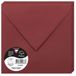 Clairefontaine 5883C - Pakket van 20 Gegomde Vierkant 16,5x16,5cm Bordeaux