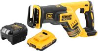 DeWalt DCS 367 D1 accu-reciprozaag 18 V borstelloos + 1x oplaadbare accu 2.0 Ah + lader