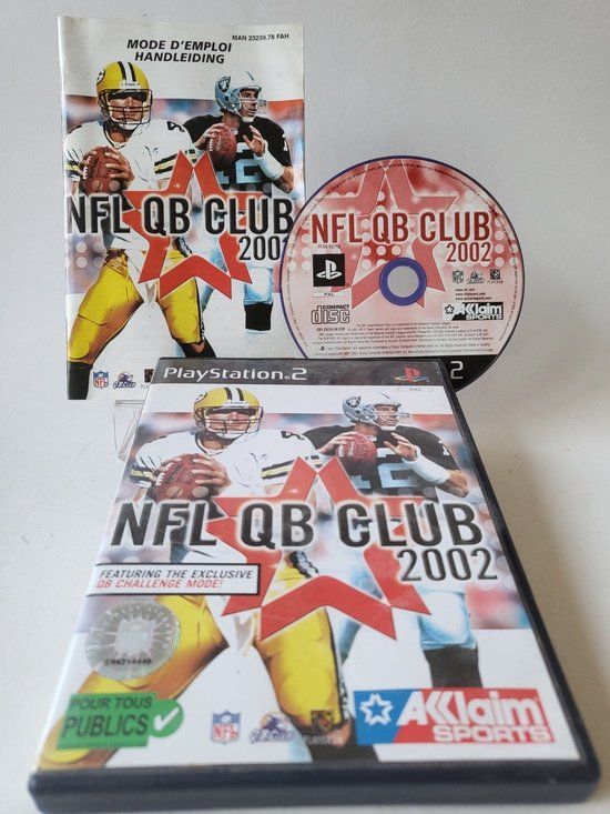 Merkloos NFL QB CLUB 2002 PlayStation 2 Actie DVD-ROM Standard edition PAL