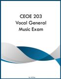 CEOE Libri GmbH CEOE 203 Vocal General Music Exam Paperback