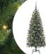 vidaXL Kunstkerstboom Groen 120 cm PE en PVC