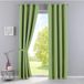 Goodivery rideaux opaques verts, h x l 245 x 140 cm