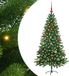 vidaXL Kerstboom met 150 LED, met standaard, Groen, 150 cm, PE