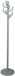 MAUL Kapstok MAULpolaris Lite 8 haak standvoet 177 cm grijs