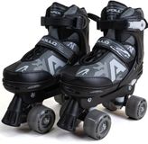 Apollo Champion Verstelbare Quad Skate - Zwart - Maat 31-34