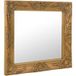 DESIGN IN Miroir Mural Style Baroque 50x50 Cm Doré