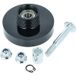 Vhbw Galet Tendeur pour Sèche-linge Compatible avec Siemens Wt34v381ff/12 Wt34v381ff/16 Wt34v381ff/15 - Poulie de Tension avec Kit de Montage