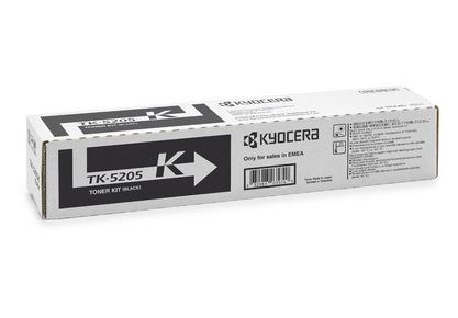 Kyocera TK-5205K Toner Cartridge - Black - Original - 18000 Pages - TASKalfa 356ci