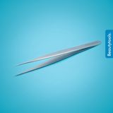 Beautytools.be BeautyTools Punt Pincet PRECISION - Pincet met Verstevigde Punt Voor Wimperextensions - Wimper Pincet - Tweezers (13 cm) - Inox (PT-0966)