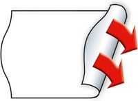 Meto 9506159 - White - Price tag - Permanent - 22 x 16 - Paper - Germany