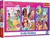 Trefl puzzle Trefl Puzzel 3x80 Prinsessenvrienden Disney Prinses