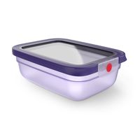 TEFAL oneClick N1210910 vershoudbakje rechthoekig paars (1,2L)