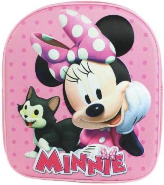 Minnie Mouse 3D Rugzak Roze