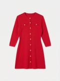 Vero Moda Jurk AWPICCO Korte jurk XL Salsa 1 Gerecycled katoen