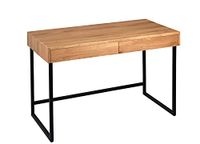 M2 Kollektion Salsa Bureau, hout, bruin, zwart, 120 x 75 x 60 cm