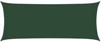 Merkloos Schaduwdoek Trapezium - 4/5 x 3 m - Groen - 160 g/m² HDPE - Ademend & Waterdoorlatend Zonnezeil