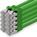 1aTTack.de 2m CAT7 LAN-netwerkkabel RJ45 10 Gigabit, 10 stuks - groen