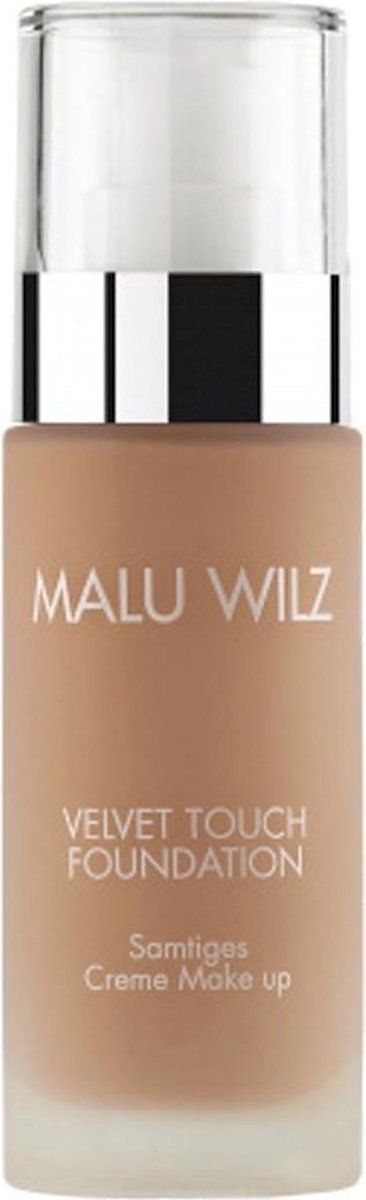Malu Wilz Velvet Touch Foundation True Dark Sand 07 - Bruin