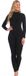 MAGIC Bodyfashion Bodycon Jumpsuit Dames Jumpsuit - Zwart - Maat S