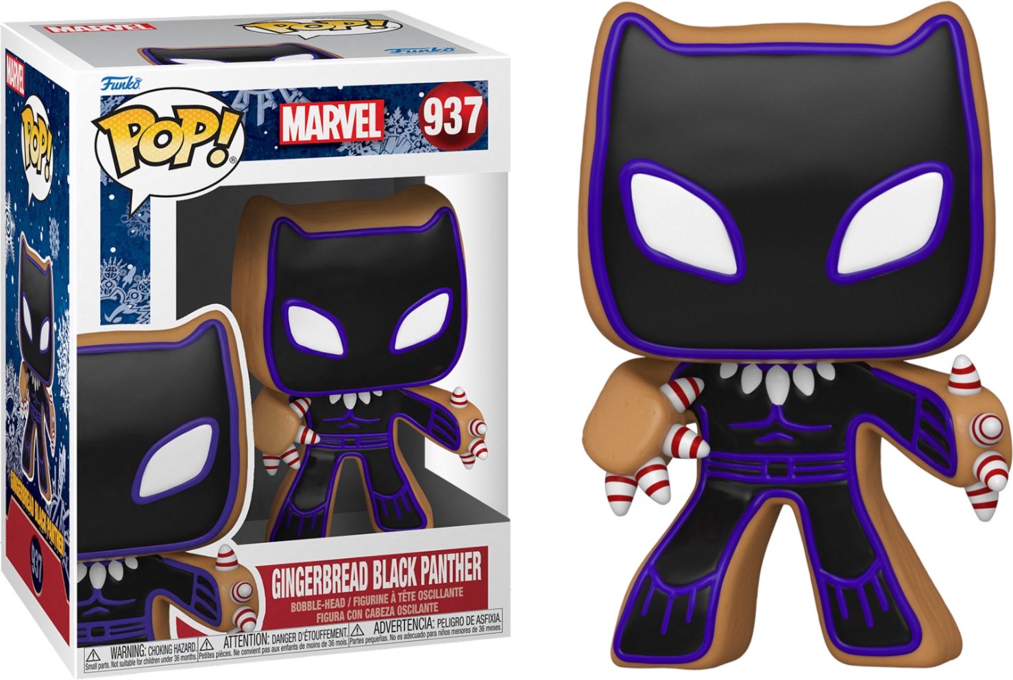 Funko POP Marvel: Holiday - Black Panther - 50662
