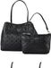 GUESS shopper Victtoria 2 in 1 Tote Black Logo zwart