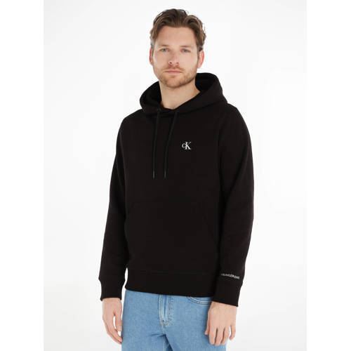 CALVIN KLEIN JEANS CALVIN KLEIN JEANS hoodie CK ESSENTIAL met logo zwart