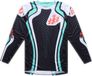 Troy Lee Designs GP Pro Roller Motocross-trui Zwart/turquoise L