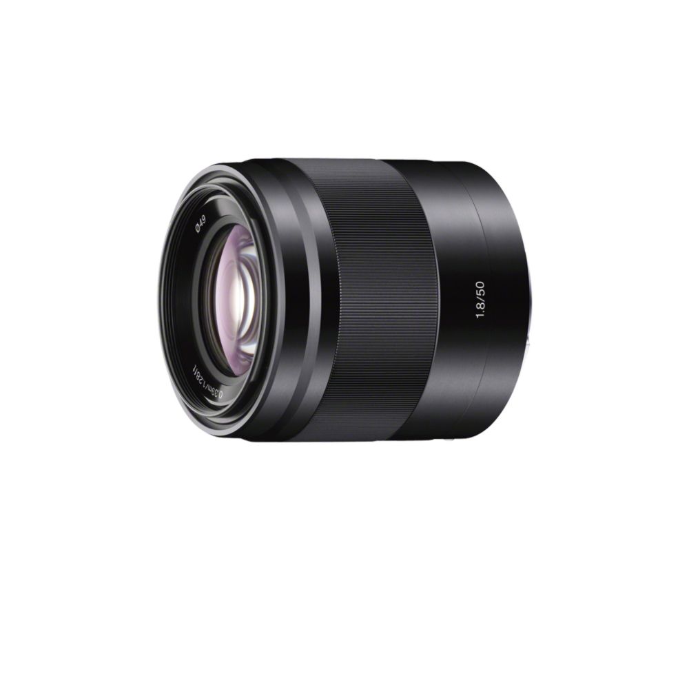 Sony SEL 50mm f/1.8 - Zwart