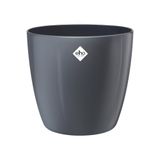Elho Brussels Diamond Rond 25 Bloempot - Antraciet