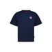 Vingino T-shirt met backprint donkerblauw