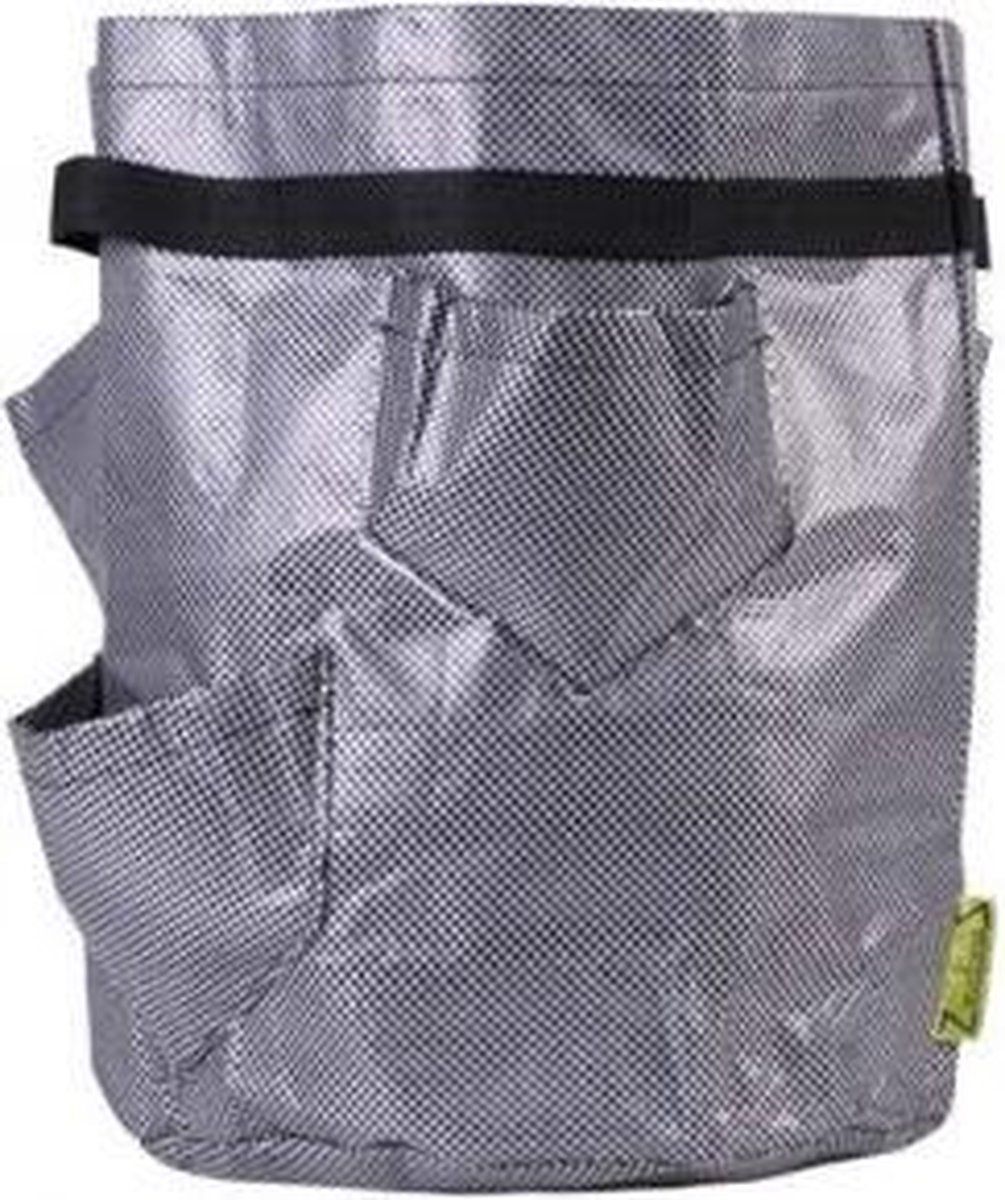 Zigg Zagg aardbeipot D35 H45 cm - Grijs